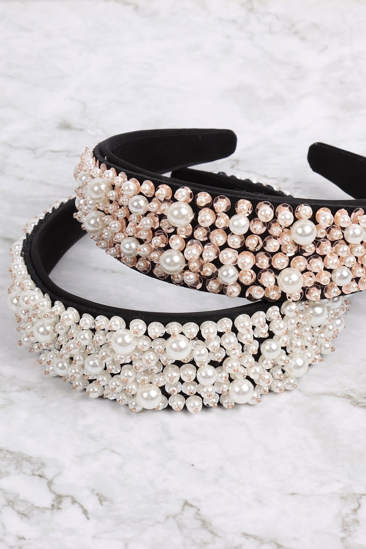 Acrylic Pearl Coated Headband