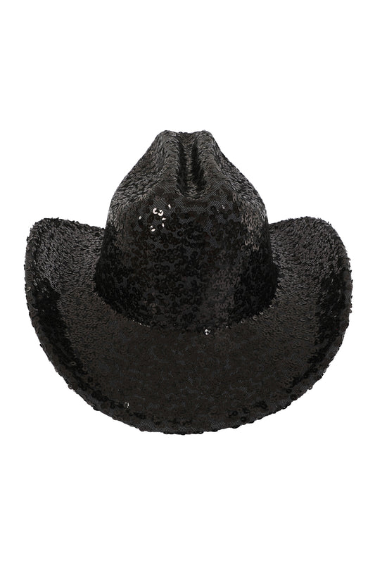 Glitter Sequin Fedora Cowboy Hat