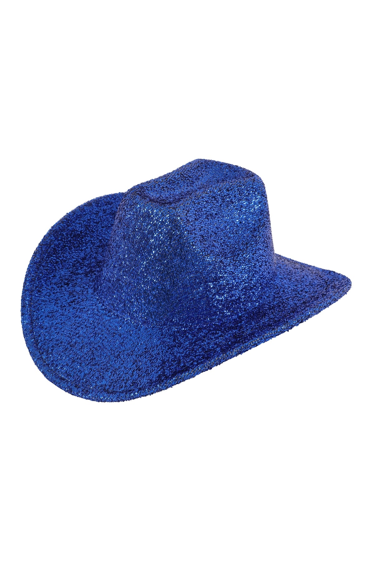 Glitter Solid Color Fedora Hat