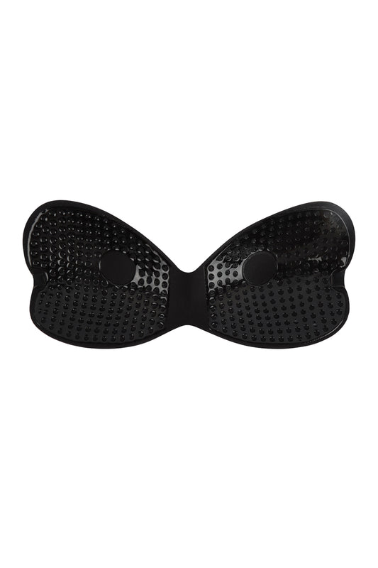 One Piece Adhesive Silicone Reusable Nu Bra With Nipple Tape and Transparent Strap