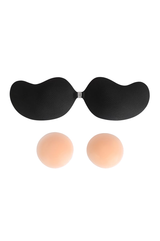Bra  Invinsible Strapless Double Push Up With Nipple Cover