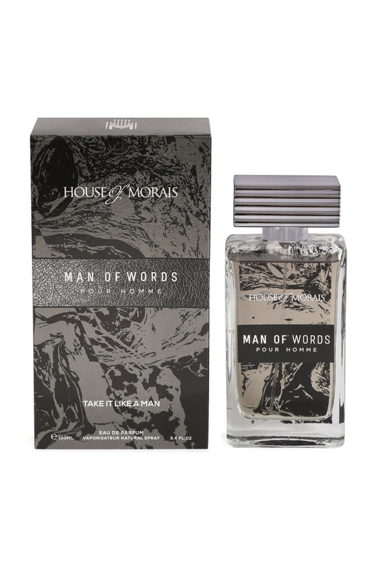 MAN OF WORDS SPRAY PERFUME EAU DE PARFUM FOR MEN - 100ML/3.4FL.OZ.