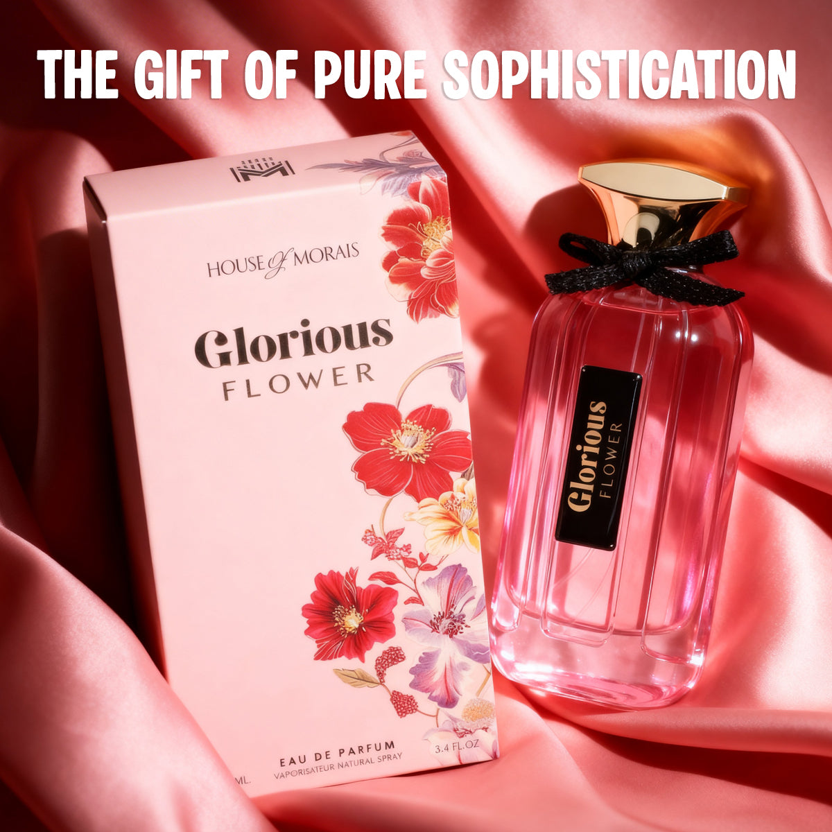 Glorious Flower Spray Perfume Eau De Parfum For Women - 100ML/3.4FL.OZ./3PCS