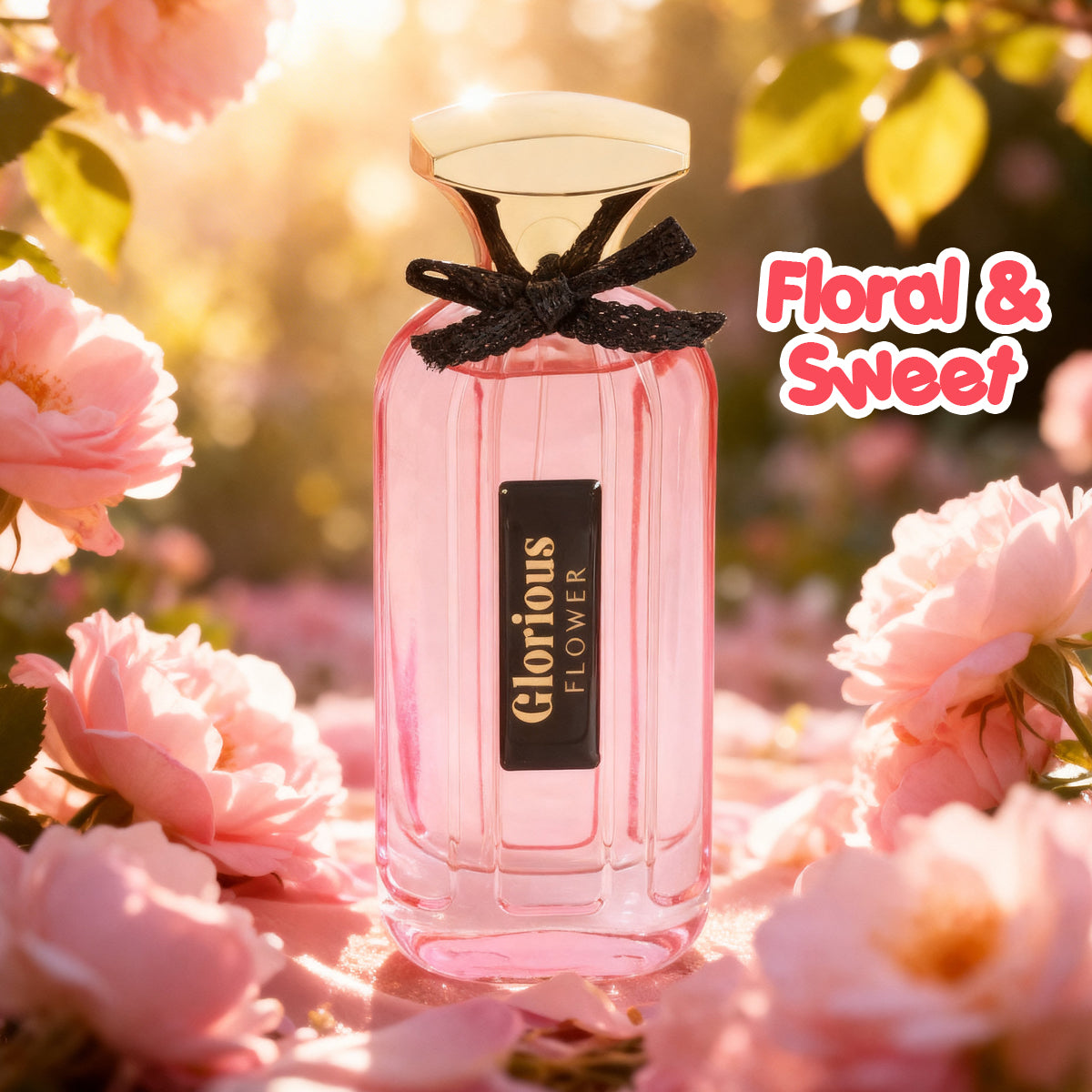 Glorious Flower Spray Perfume Eau De Parfum For Women - 100ML/3.4FL.OZ./3PCS