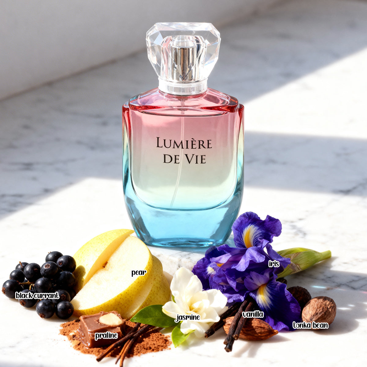 Lumiere De Vie Spray Perfume Eau De Parfum For Women - 100ML/3.4FL.OZ./3PCS