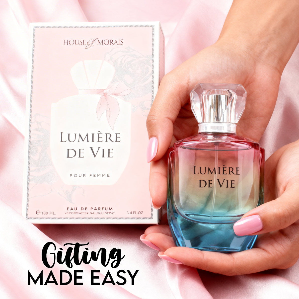 Lumiere De Vie Spray Perfume Eau De Parfum For Women - 100ML/3.4FL.OZ./3PCS