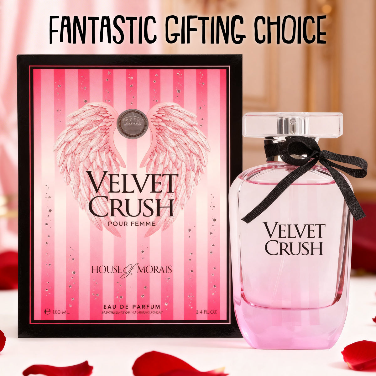 Velvet Crush Pour Femme Spray Perfume Eau De Parfum For Women - 100ML/3.4FL.OZ./3PCS