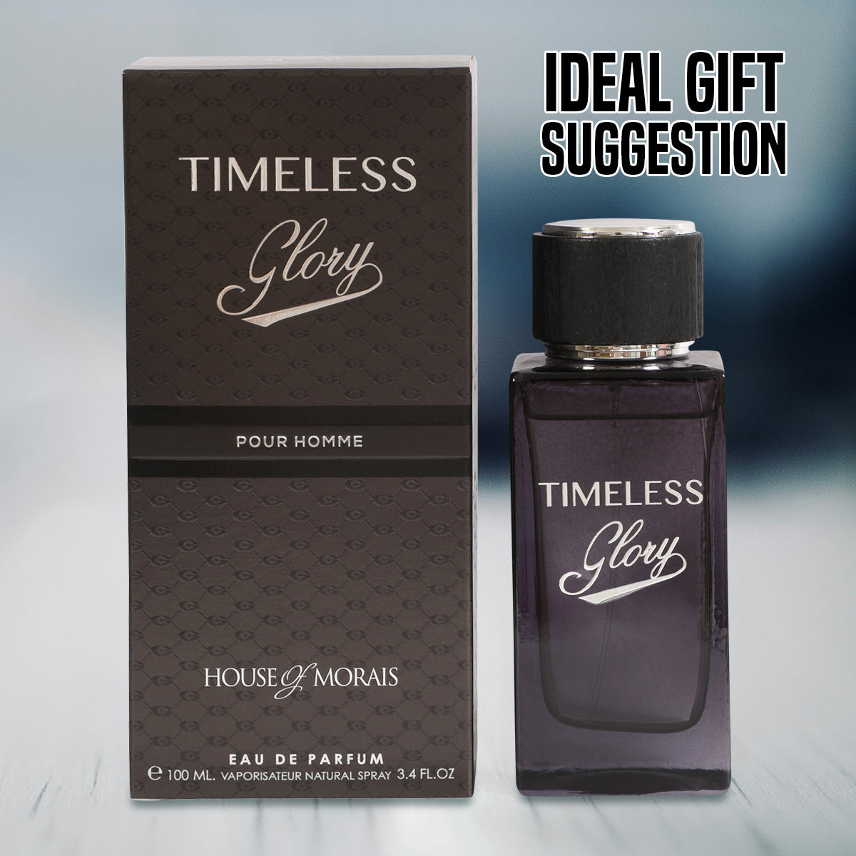 Timeless Glory  Spray Perfume Eau De Parfum For Men - 100ML/3.4FL.OZ./3PCS