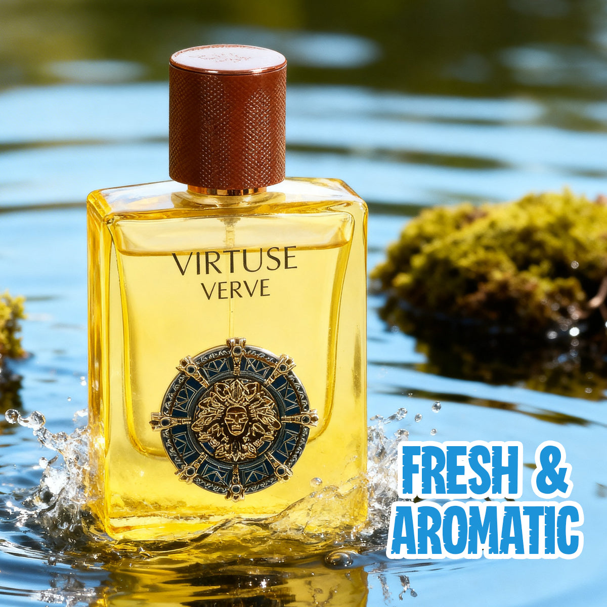 Virtuse Verve Spray Perfume Eau De Parfum For Men - 100ML/3.4FL.OZ./3PCS