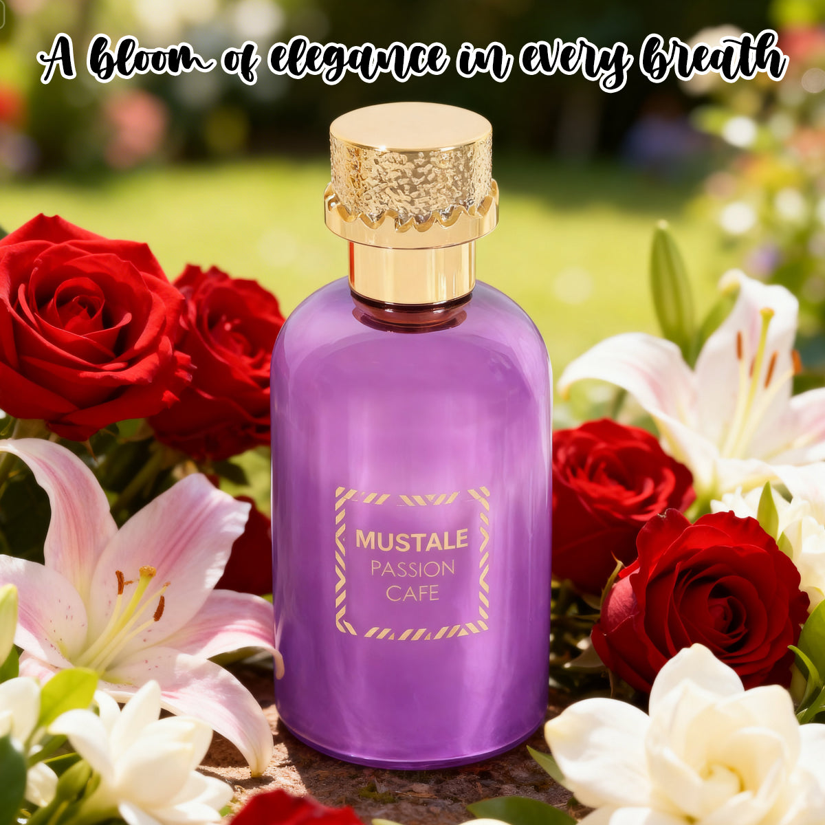 Mustale Passion Caf√â Spray Perfume Eau De Parfum For Men And Women - 100ML/3.4FL.OZ./3PCS