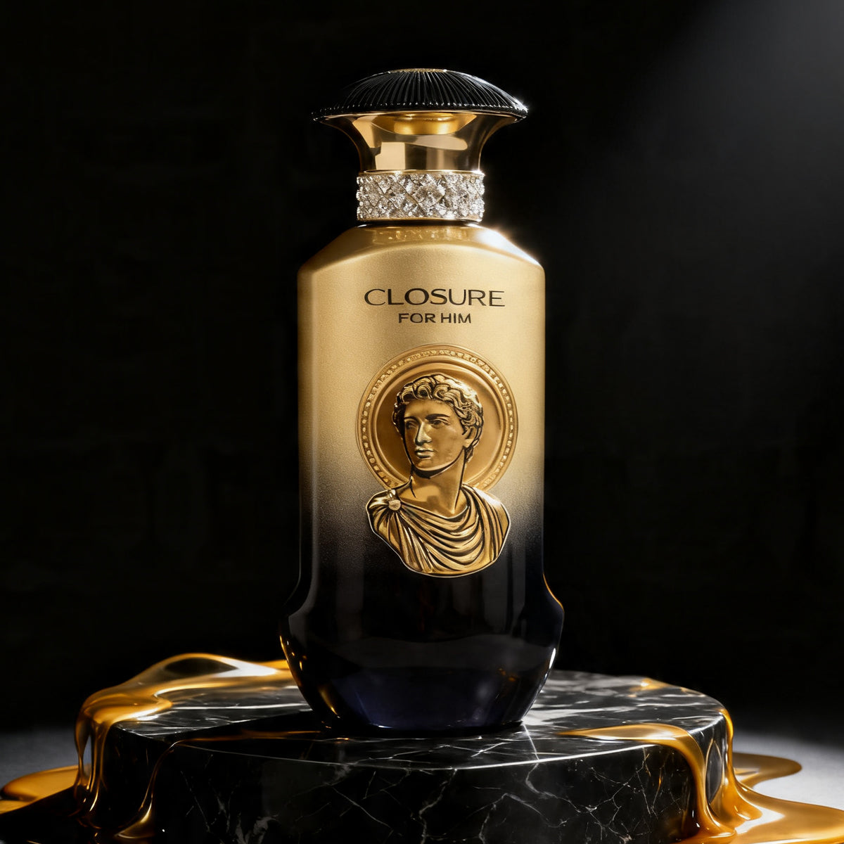 Closure Spray Perfume Eau De Parfum For Men - 100ML/3.4FL.OZ./3PCS