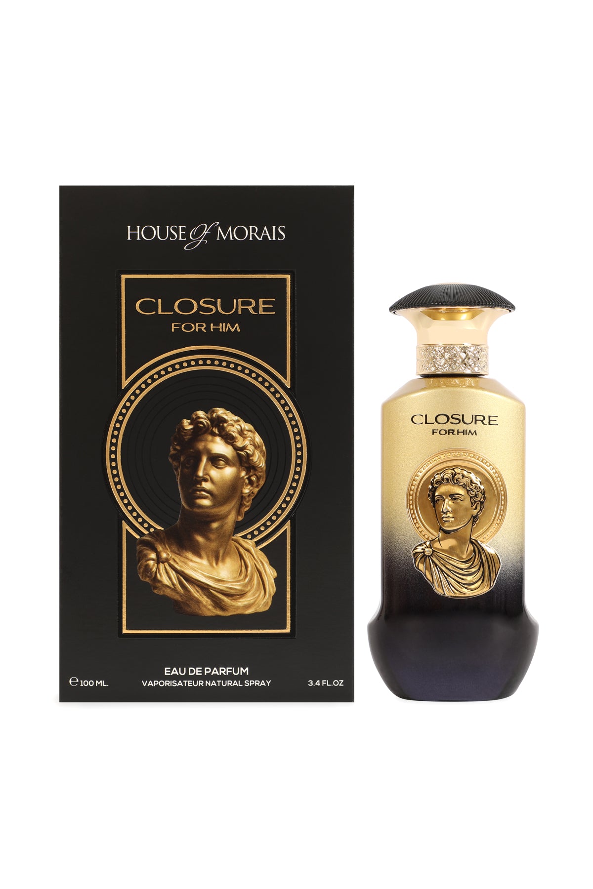 Closure Spray Perfume Eau De Parfum For Men - 100ML/3.4FL.OZ./3PCS