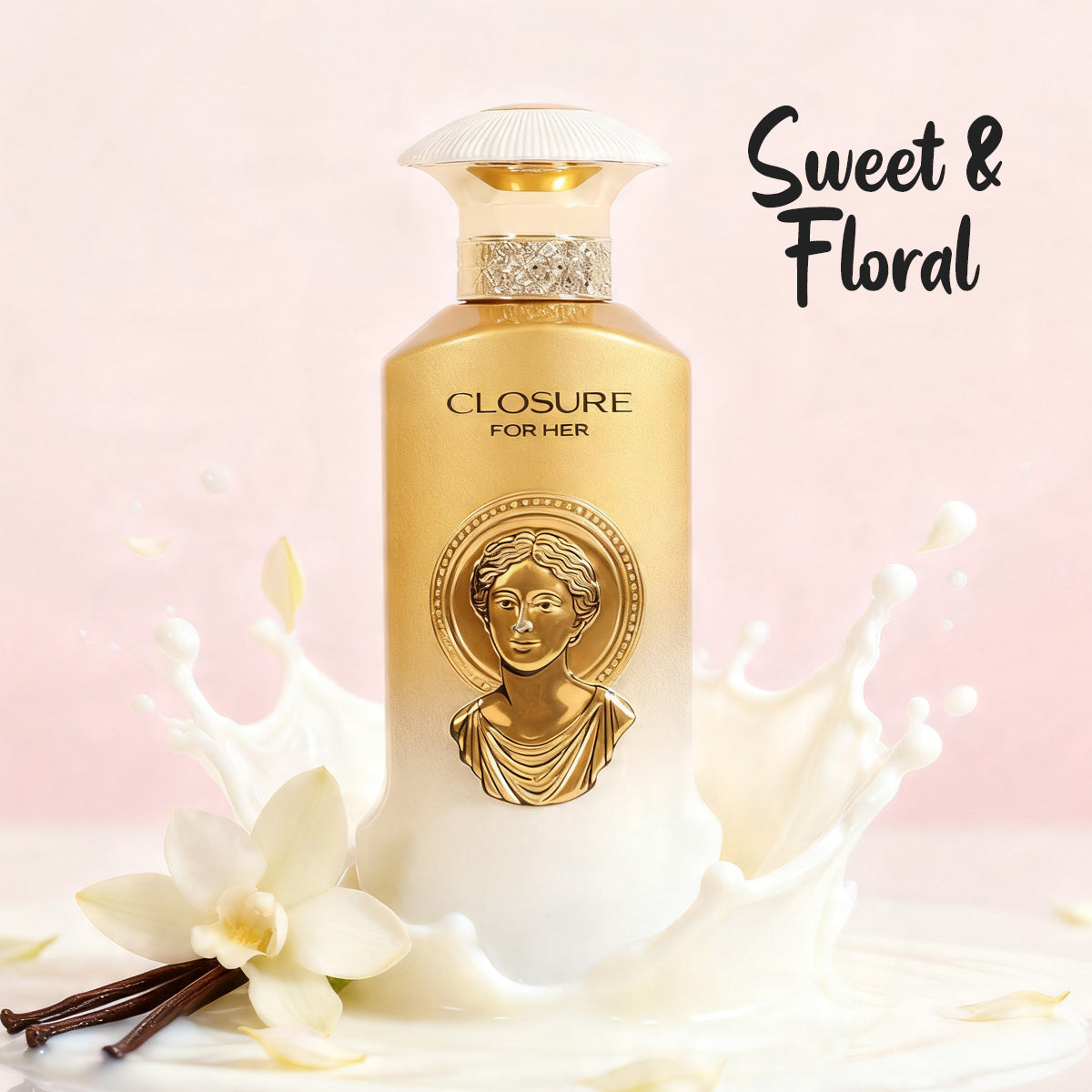 Closure Spray Perfume Eau De Parfum For Women - 100ML/3.4FL.OZ./3PCS