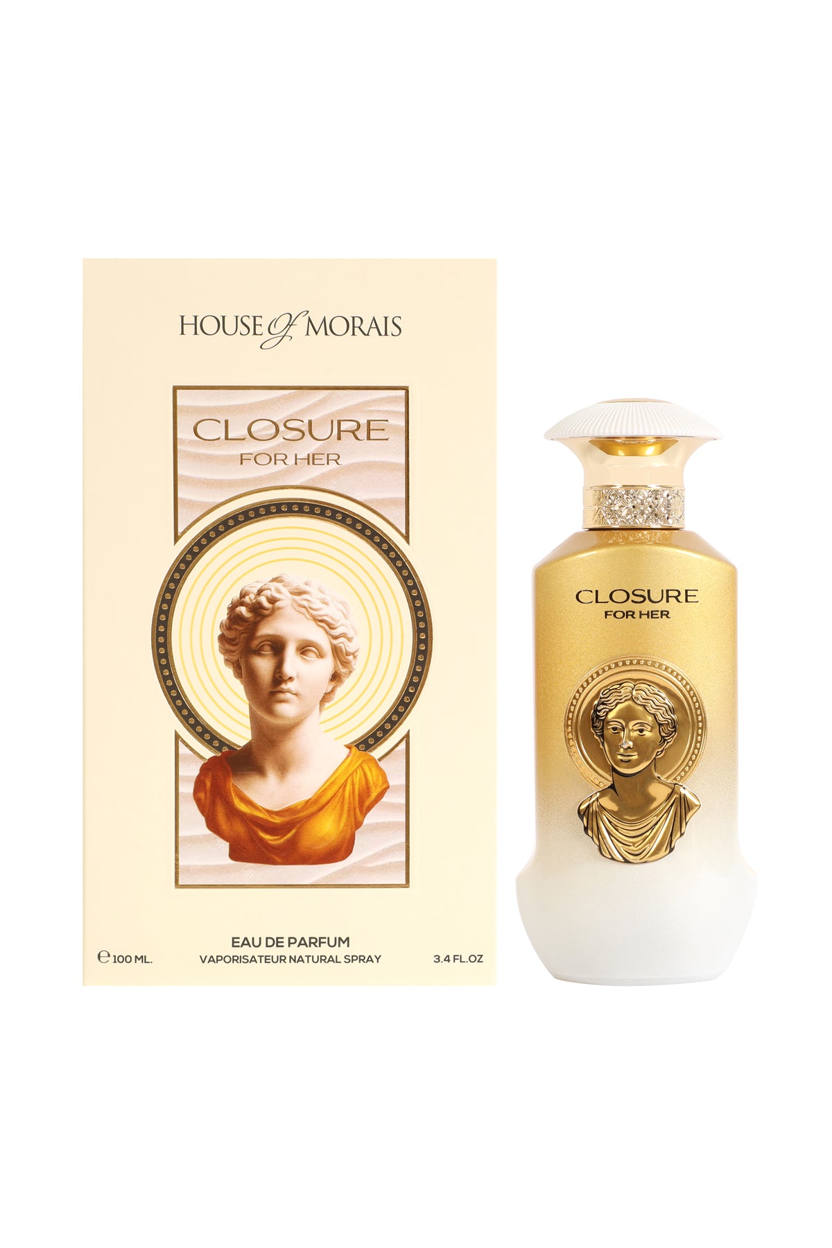 Closure Spray Perfume Eau De Parfum For Women - 100ML/3.4FL.OZ./3PCS