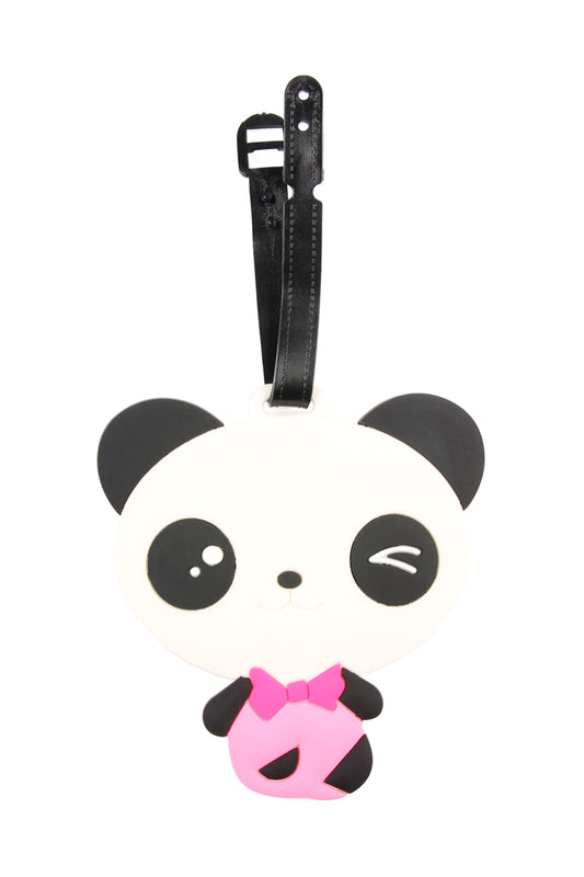 Panda Blinking Keychain Tag