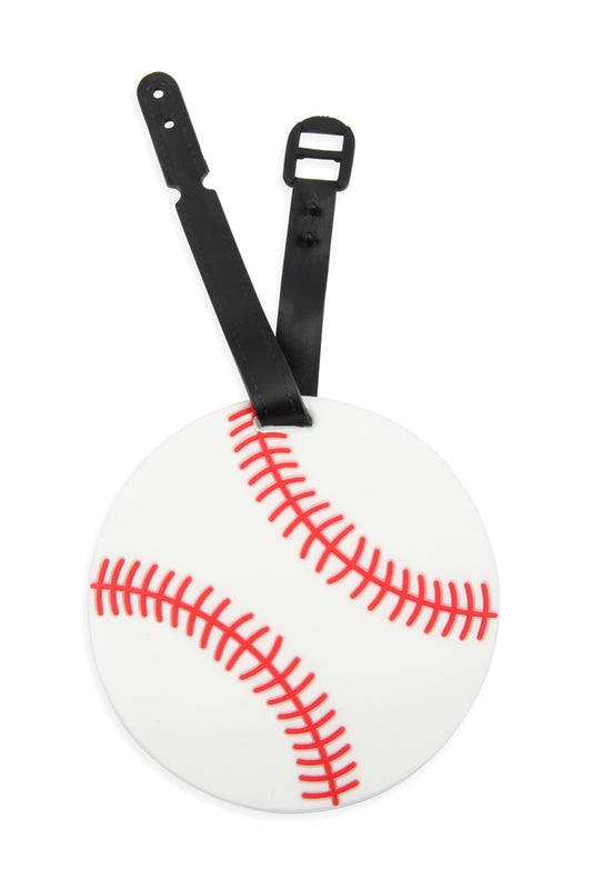 Baseball Luggage Tag