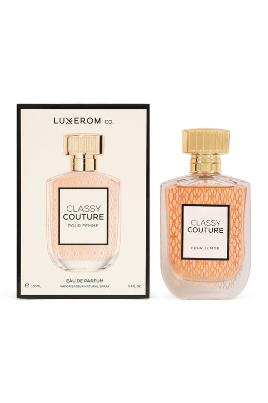 Classy Couture Spray Perfume Eau De Parfum For Women - 100ML/3.4FL.OZ./3PCS