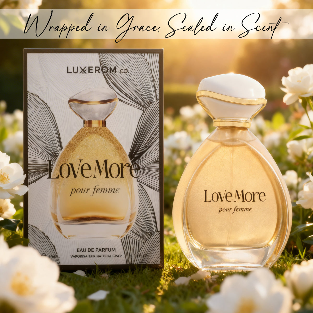 Love More Pour Femme Spray Perfume Eau De Parfum For Women - 100ML/3.4FL.OZ./3PCS