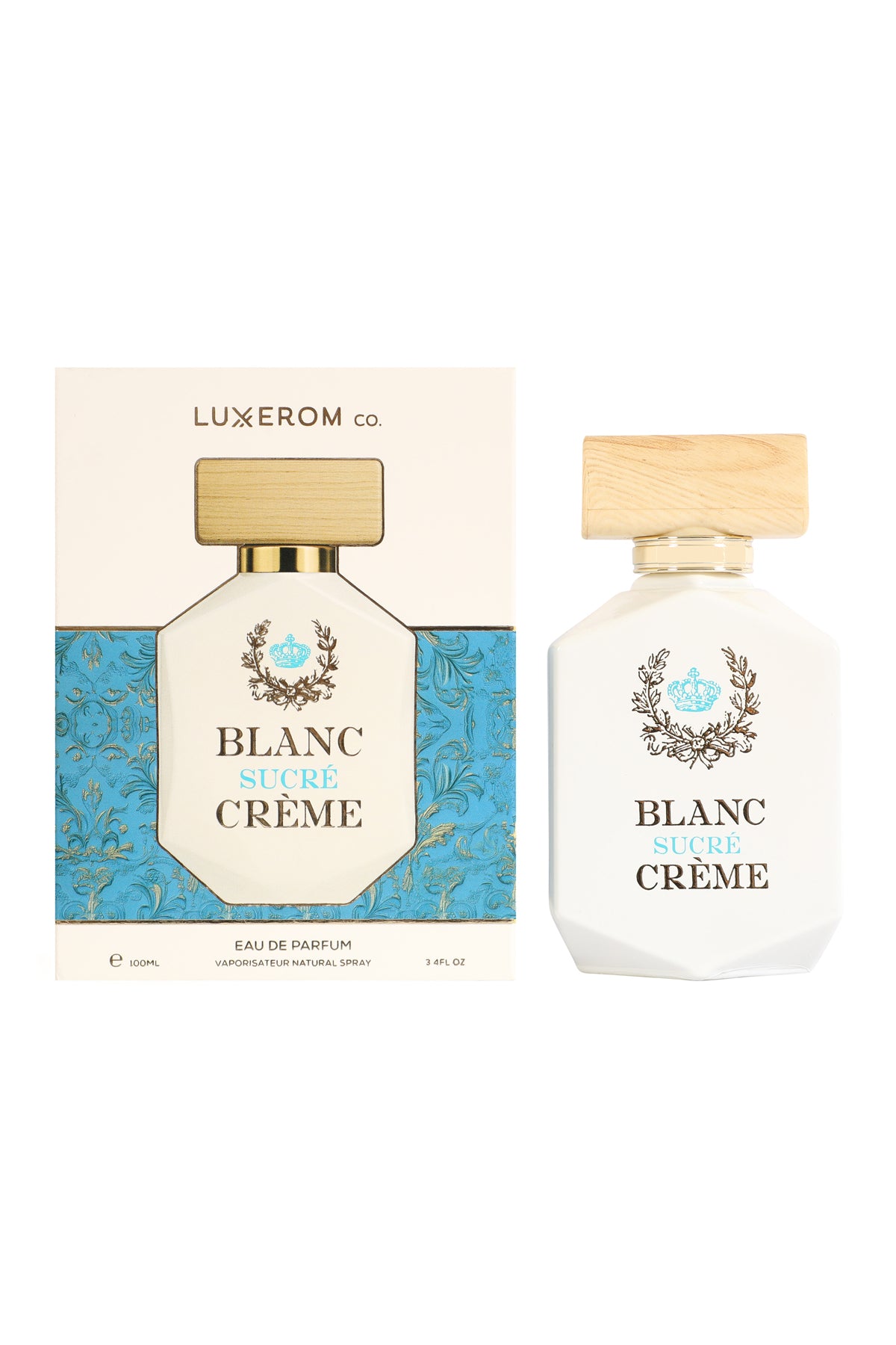 Blanc Sucre Creme Spray Perfume Eau De Parfum For Men And Women - 100ML/3.4FL.OZ./3PCS