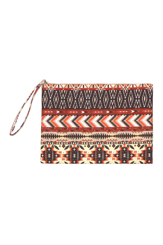 Aztec Pattern Pouch