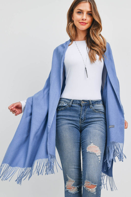 Super Soft Solid Cashmere Feel Scarf