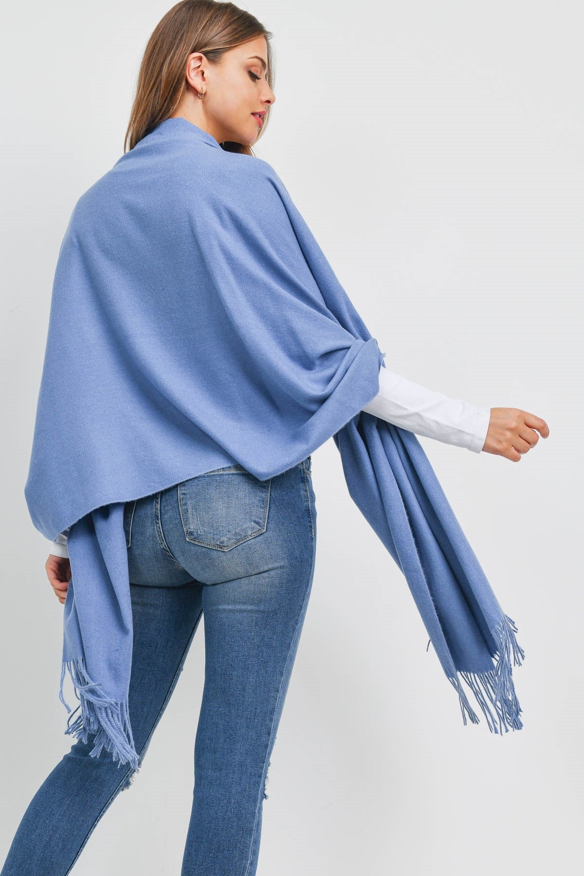 Super Soft Solid Cashmere Feel Scarf