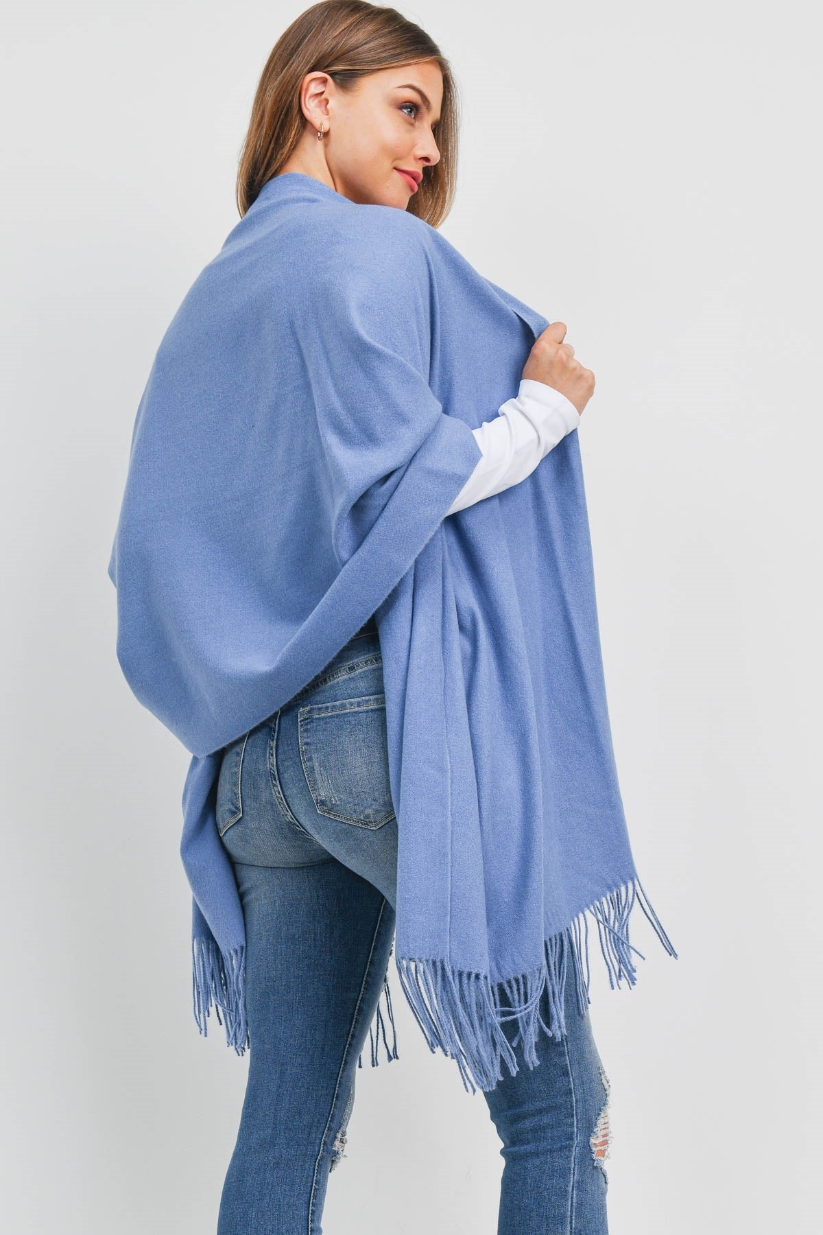 Super Soft Solid Cashmere Feel Scarf