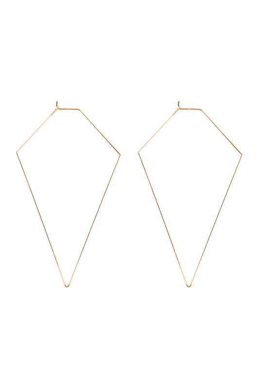 Diamond Shape Wired Earrings