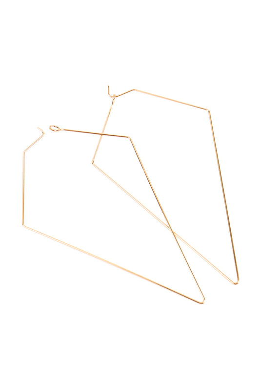 Diamond Shape Wired Earrings