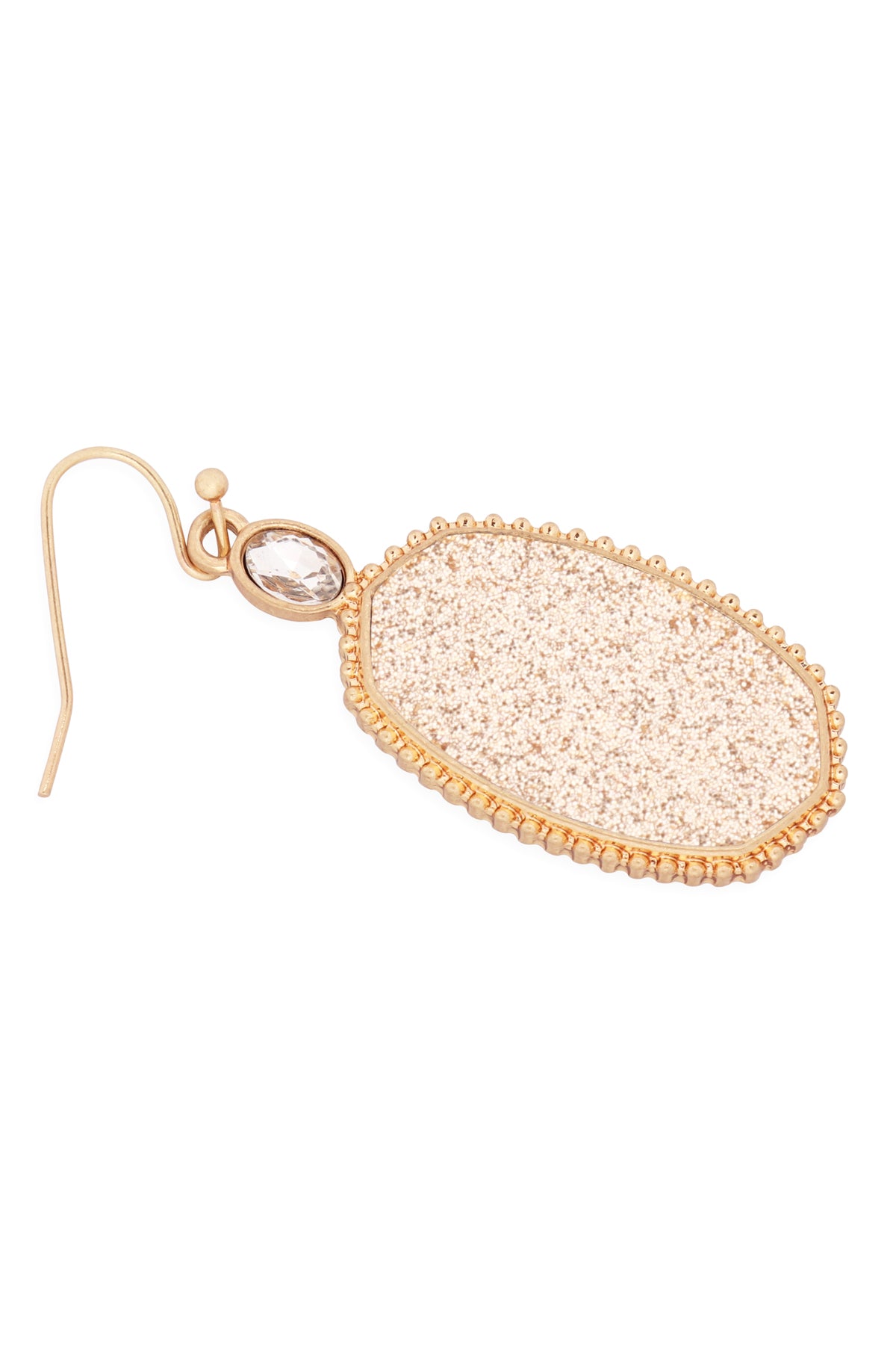 Faceted Drop Earrings
