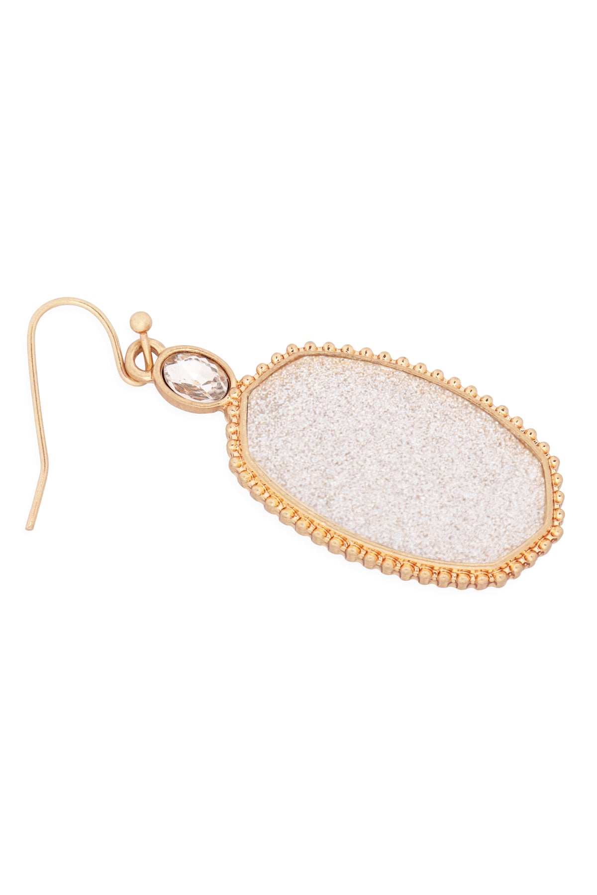 Faceted Drop Earrings