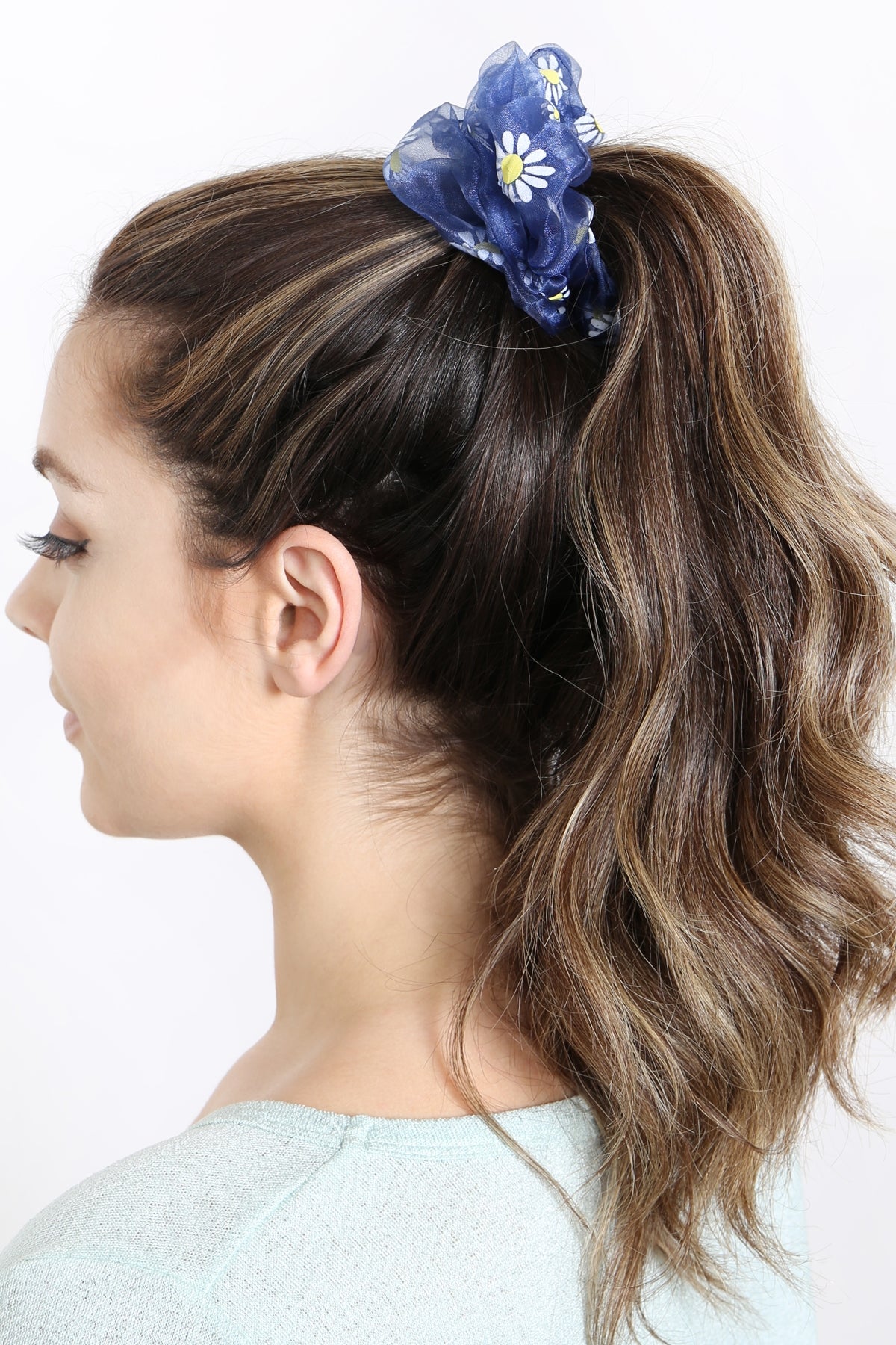 2pcs Set Big Soft Chiffon Hair Scrunchy