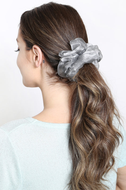 2pcs Set Big Soft Chiffon Hair Scrunchy