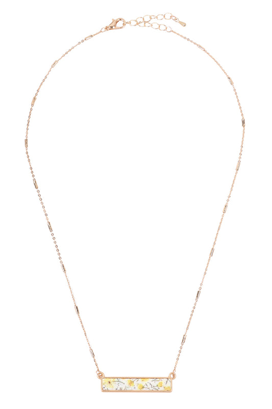 Floral Pendant Necklace