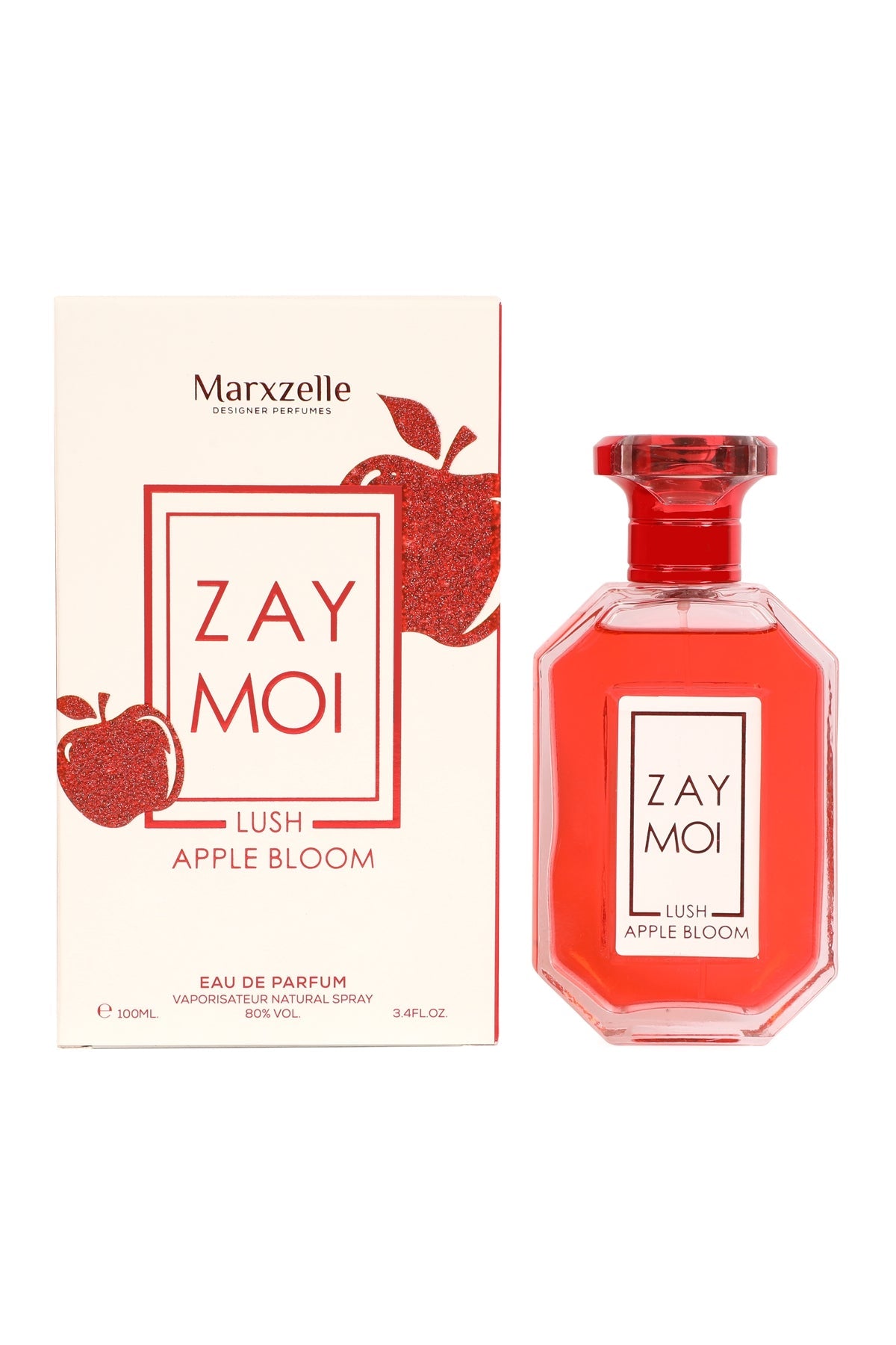 ZAY MOI LUSH APPLE BLOOM SPRAY PERFUME EAU DE PARFUM FOR WOMEN - 100ML/3.4FL.OZ.