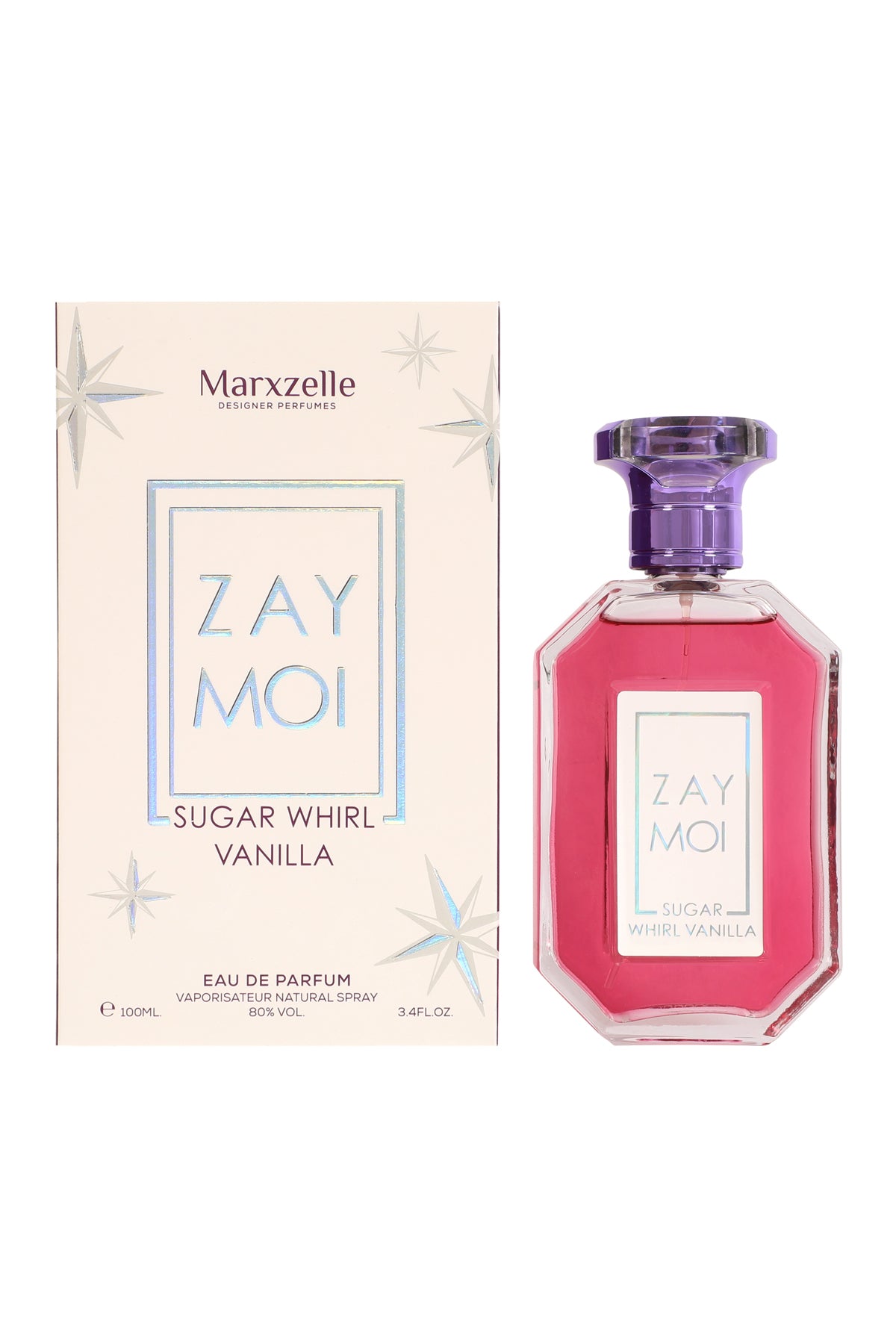 Zay Moi Sugar Whirl Vanilla  Spray Perfume Eau De Parfum For Women - 100ML/3.4FL.OZ./3PCS
