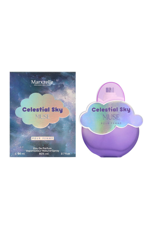 CELESTIAL SKY MUSE SPRAY PERFUME EAU DE PARFUM FOR WOMEN - 80ML/2.7FL.OZ.