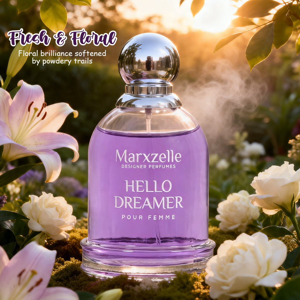 Hello Dreamer Pour Femme Spray Perfume Eau De Parfum For Women - 100ML/3.4FL.OZ./3PCS
