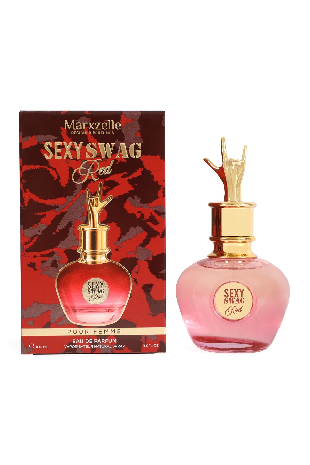 SEXY SWAG RED SPRAY PERFUME EAU DE PARFUM FOR WOMEN - 100ML/3.4FL.OZ.