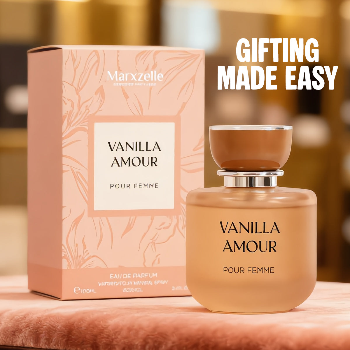 Amour Real Pour Femme Spray Perfume Eau De Parfum For Women - 100ML/3.4FL.OZ./3PCS