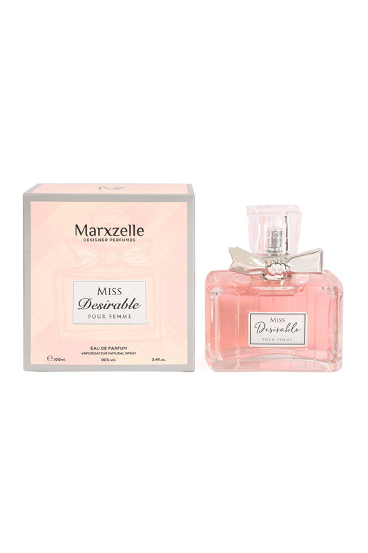 MISS DESIRABLE SPRAY PERFUME EAU DE PARFUM FOR WOMEN - 100ML/3.4FL.OZ.