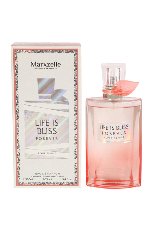 LIFE IS BLISS FOREVER SPRAY PERFUME EAU DE PARFUM FOR WOMEN - 100ML/3.4FL.OZ.