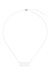 "2002" Birth Year Personalized Necklace