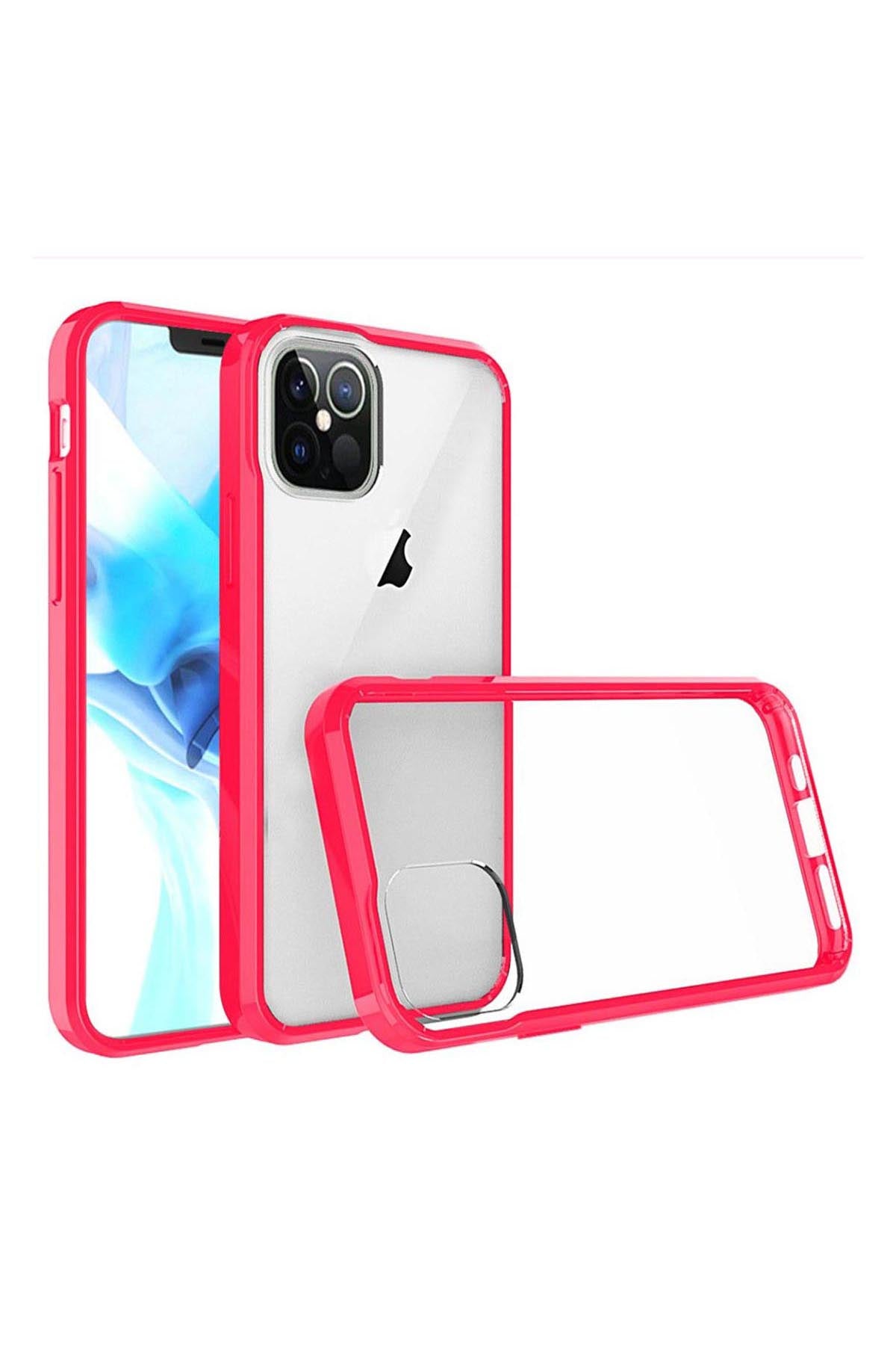 iPhone 12 Pro Max 6.7 Bumper Clear Transparent Case Cover