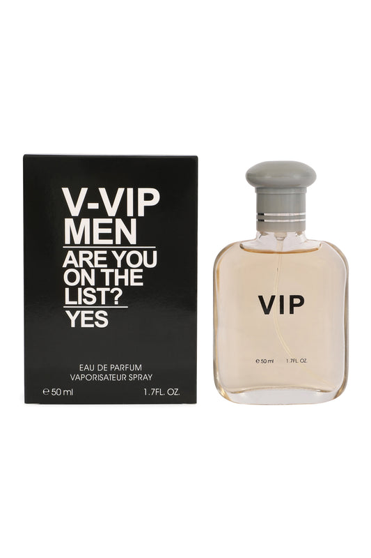 V - VIP SPRAY PERFUME EAU DE PARFUM FOR MEN - 50ML/1.75 FL.OZ./3PCS