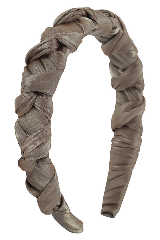 Braided Knot Leather Headband